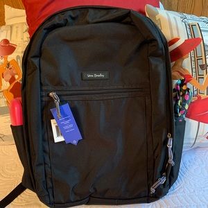 Vera Bradley Lighten Up Grand Black Backpack